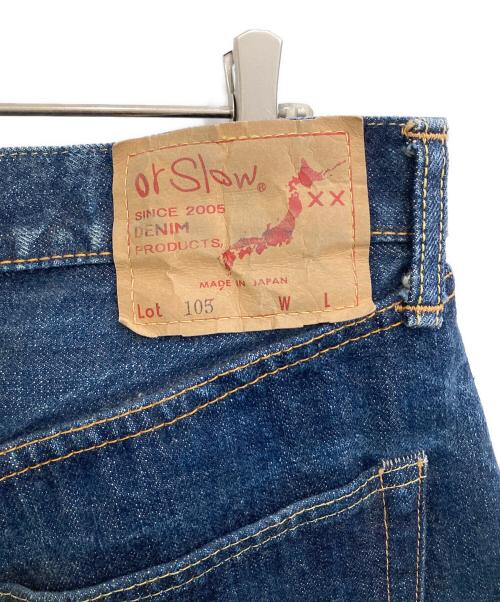 orSlow（オアスロウ）orSlow (オアスロウ) デニムパンツ インディゴ サイズ:XLの古着・服飾アイテム