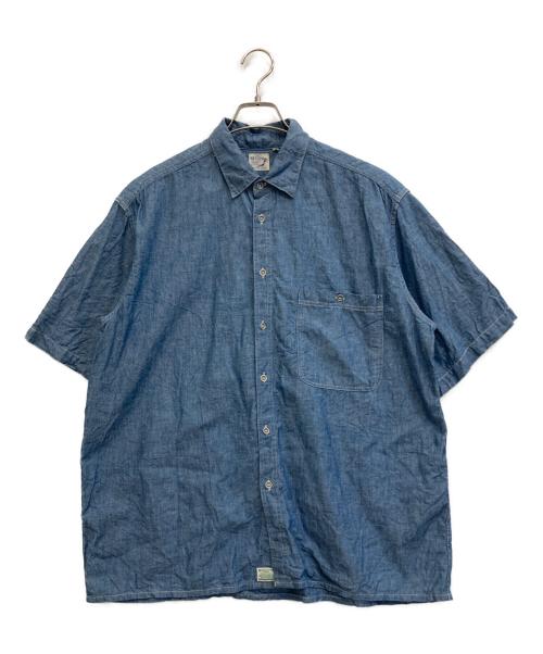 orSlow（オアスロウ）orSlow (オアスロウ) SHORT SLEEVE DENIM SHIRTSHORT SLEEVE DENIM SHIRT インディゴ サイズ:3の古着・服飾アイテム
