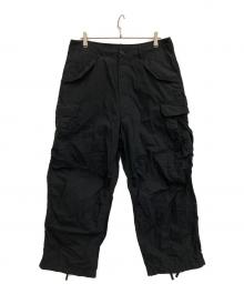 BEAMS（ビームス）の古着「ビッグ 6ポケット カーゴパンツ」｜ブラック