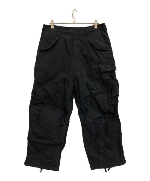 BEAMS（ビームス）BEAMS (ビームス) ビッグ 6ポケット カーゴパンツ ブラック サイズ:-の古着・服飾アイテム
