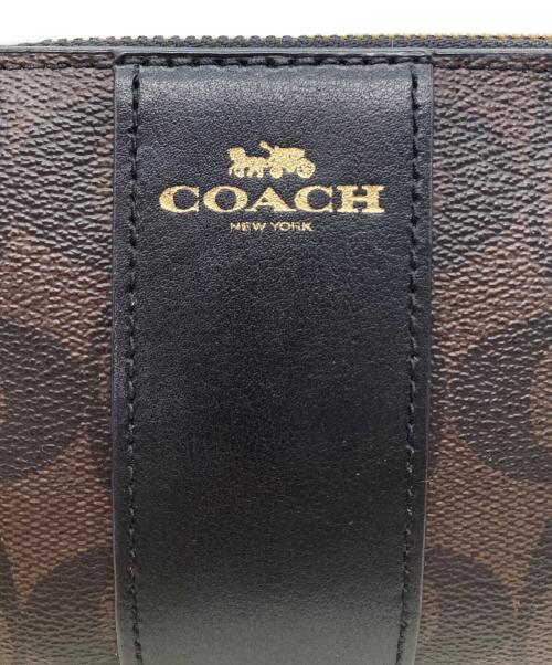 COACH（コーチ）COACH (コーチ) ポーチ ブラウンの古着・服飾アイテム