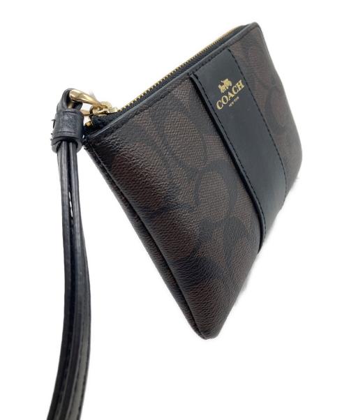 COACH（コーチ）COACH (コーチ) ポーチ ブラウンの古着・服飾アイテム