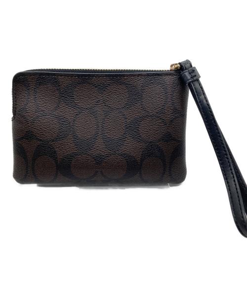 COACH（コーチ）COACH (コーチ) ポーチ ブラウンの古着・服飾アイテム