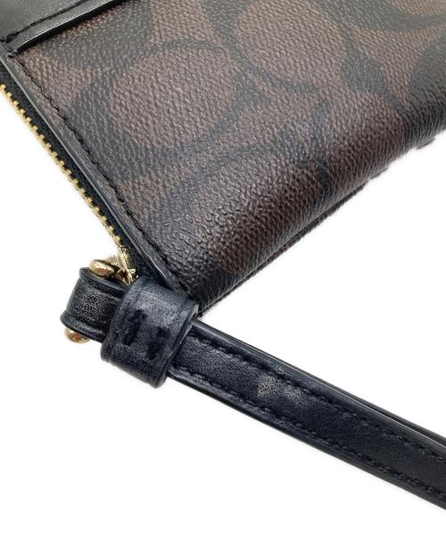 COACH（コーチ）COACH (コーチ) ポーチ ブラウンの古着・服飾アイテム