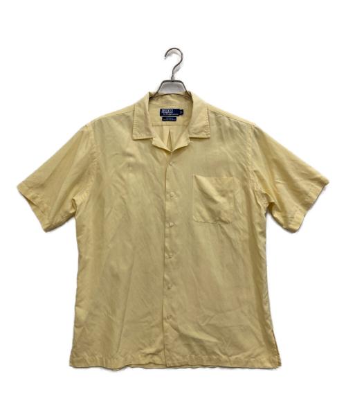 POLO RALPH LAUREN（ポロ・ラルフローレン）POLO RALPH LAUREN (ポロ・ラルフローレン) オープンカラーシャツ イエロー サイズ:Ｌの古着・服飾アイテム