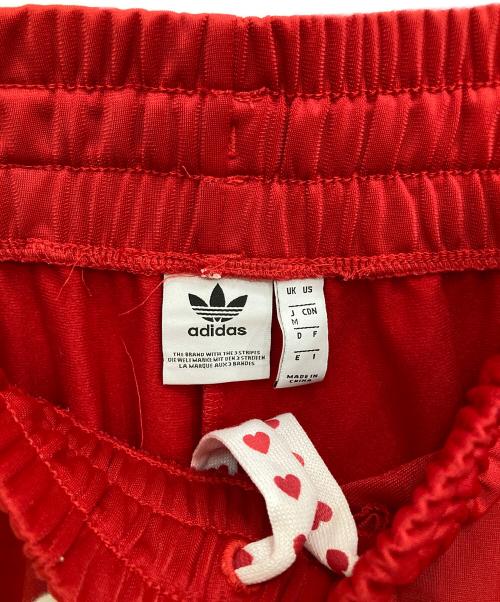 adidas（アディダス）adidas (アディダス) ブーツカットトラックパンツ レッド サイズ:Mの古着・服飾アイテム