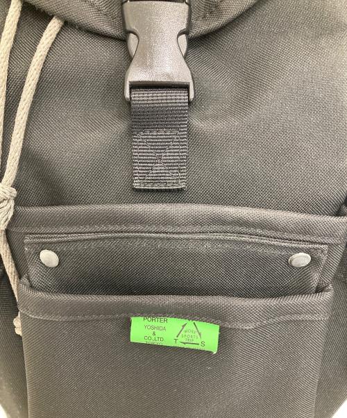PORTER（ポーター）PORTER (ポーター) UNION RUCKSACK ブラックの古着・服飾アイテム