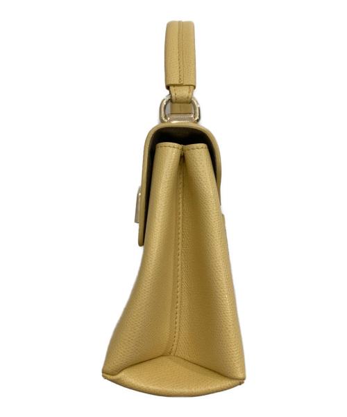 FURLA（フルラ）FURLA (フルラ) 2wayハンドバッグ イエローの古着・服飾アイテム