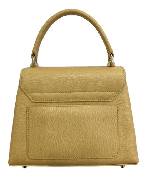 FURLA（フルラ）FURLA (フルラ) 2wayハンドバッグ イエローの古着・服飾アイテム