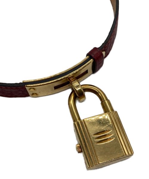 HERMES（エルメス）HERMES (エルメス) 腕時計 ボルドーの古着・服飾アイテム