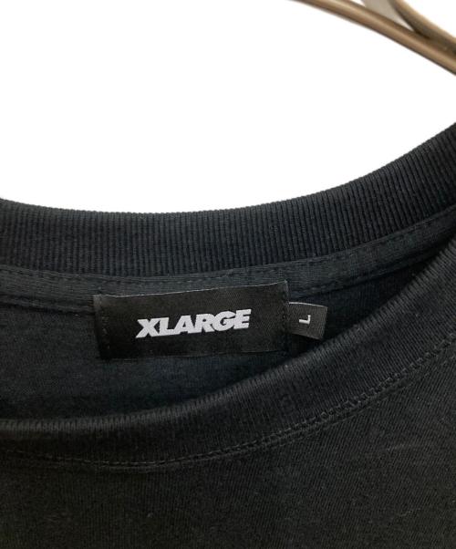 X-LARGE（エクストララージ）X-LARGE (エクストララージ) セレッソ大阪コラボTシャツ ブラック サイズ:Ｌの古着・服飾アイテム