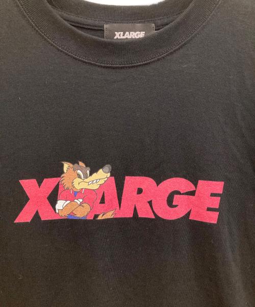 X-LARGE（エクストララージ）X-LARGE (エクストララージ) セレッソ大阪コラボTシャツ ブラック サイズ:Ｌの古着・服飾アイテム