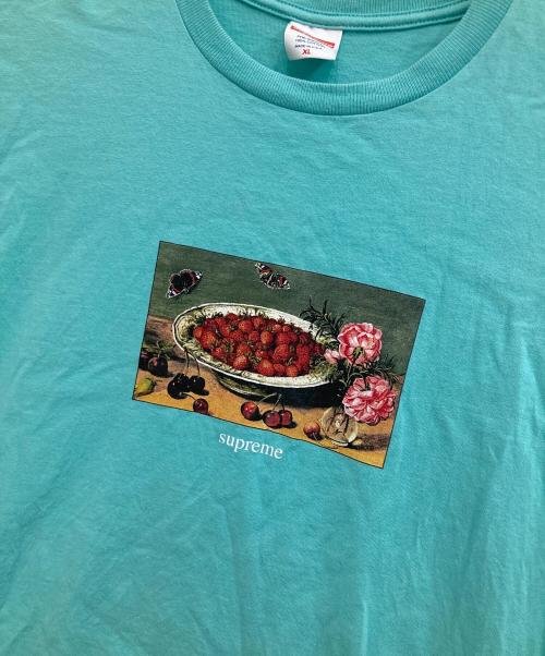 SUPREME（シュプリーム）Supreme (シュプリーム) Strawberries tee ミントグリーン サイズ:XLの古着・服飾アイテム