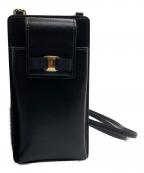 Salvatore Ferragamoサルヴァトーレ フェラガモ）の古着「スマートフォンケース」｜ブラック