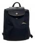 LONGCHAMP（ロンシャン）の古着「リュック」｜ブラック