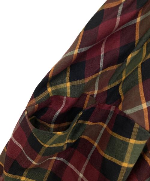 Vivienne Westwood RED LABEL（ヴィヴィアンウエストウッドレッドレーベル）Vivienne Westwood RED LABEL (ヴィヴィアンウエストウッドレッドレーベル) チェックミニスカート ボルドー サイズ:2の古着・服飾アイテム