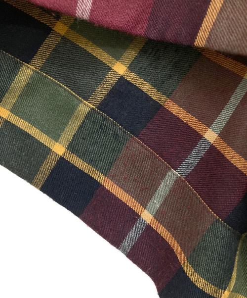 Vivienne Westwood RED LABEL（ヴィヴィアンウエストウッドレッドレーベル）Vivienne Westwood RED LABEL (ヴィヴィアンウエストウッドレッドレーベル) チェックミニスカート ボルドー サイズ:2の古着・服飾アイテム