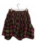 Vivienne Westwood RED LABEL (ヴィヴィアンウエストウッドレッドレーベル) チェックミニスカート ボルドー サイズ:2：10000円