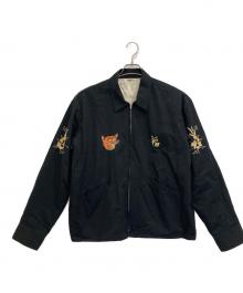 NO BRAND（ノーブランド）の古着「ベトナムジャケット」｜ブラック