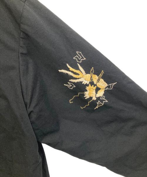NO BRAND（ノーブランド）NO BRAND (ノーブランド) ベトナムジャケット ブラック サイズ:Ｌの古着・服飾アイテム