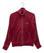 DIESELディーゼル）の古着「ベロアトラックジャケット」｜レッド