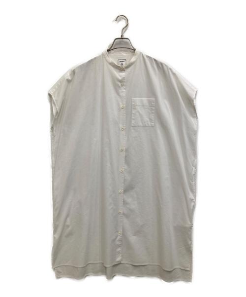 james&co（ジェームスアンドコー）james&co (ジェームスアンドコー) ノースリーブワンピース ホワイト サイズ:1の古着・服飾アイテム