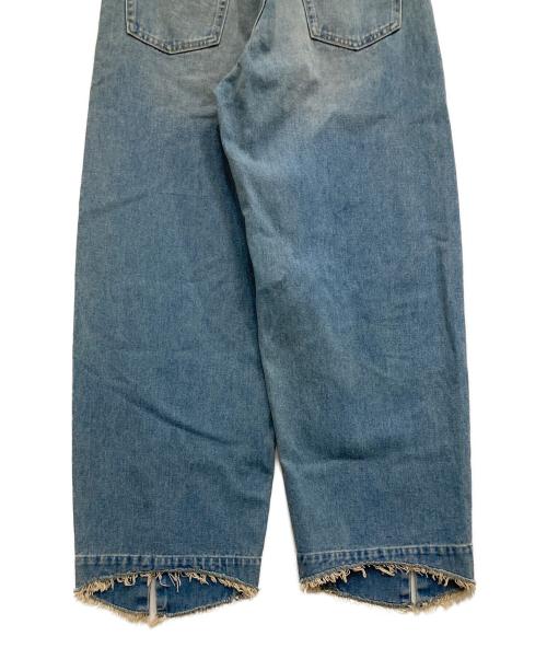 Adam et Rope（アダム エ ロペ）Adam et Rope (アダム エ ロペ) ルーズフィットアジャストデニム インディゴ サイズ:38の古着・服飾アイテム