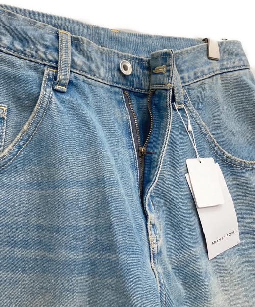 Adam et Rope（アダム エ ロペ）Adam et Rope (アダム エ ロペ) ルーズフィットアジャストデニム インディゴ サイズ:38の古着・服飾アイテム