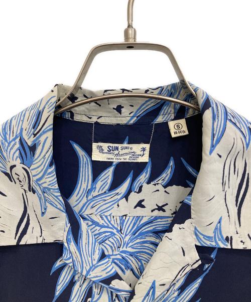 Sun Surf（サンサーフ）Sun Surf (サンサーフ) アロハシャツ ネイビー サイズ:Ｓの古着・服飾アイテム