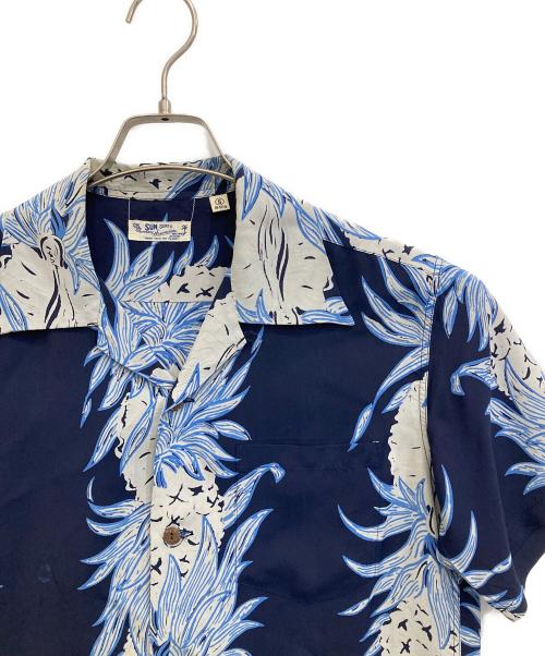 Sun Surf（サンサーフ）Sun Surf (サンサーフ) アロハシャツ ネイビー サイズ:Ｓの古着・服飾アイテム