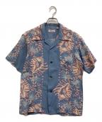 Sun Surfサンサーフ）の古着「アロハシャツ」｜スカイブルー