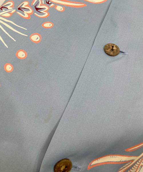 Sun Surf（サンサーフ）Sun Surf (サンサーフ) アロハシャツ スカイブルー サイズ:Sの古着・服飾アイテム
