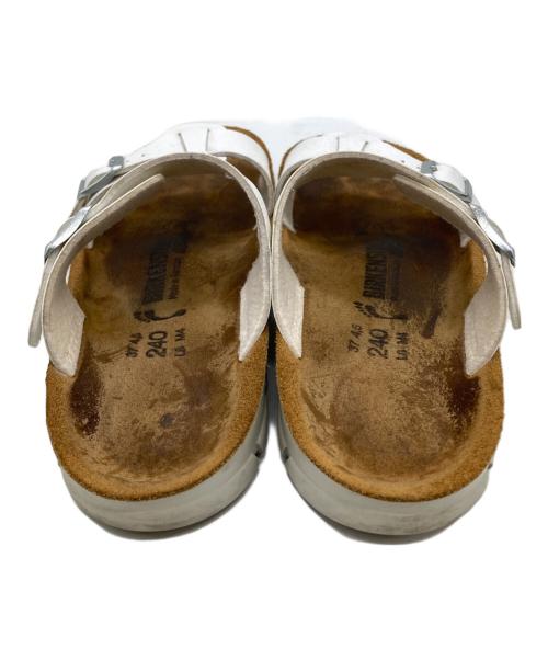 BIRKENSTOCK（ビルケンシュトック）BIRKENSTOCK (ビルケンシュトック) Saragossa/サンダル ホワイト サイズ:24の古着・服飾アイテム