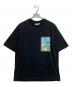 ami（アミ）の古着「エッフェル塔プリントTシャツ」｜ブラック