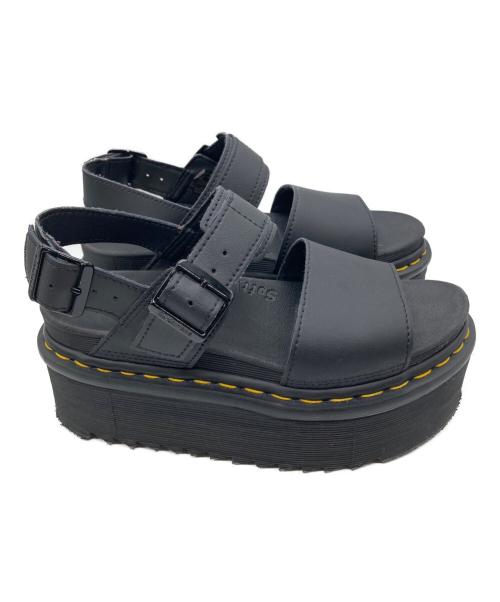 Dr.Martens（ドクターマーチン）Dr.Martens (ドクターマーチン) VOSS QUAD ブラック サイズ:36の古着・服飾アイテム