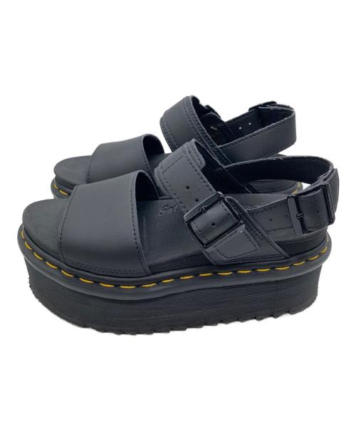 Dr.Martens（ドクターマーチン）Dr.Martens (ドクターマーチン) VOSS QUAD ブラック サイズ:36の古着・服飾アイテム