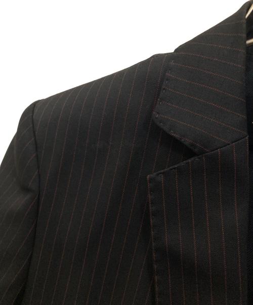 BALMAIN（バルマン）BALMAIN (バルマン) エンブレムテーラードジャケット ブラウン サイズ:36の古着・服飾アイテム