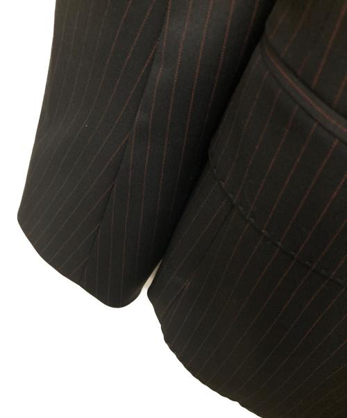 BALMAIN（バルマン）BALMAIN (バルマン) エンブレムテーラードジャケット ブラウン サイズ:36の古着・服飾アイテム