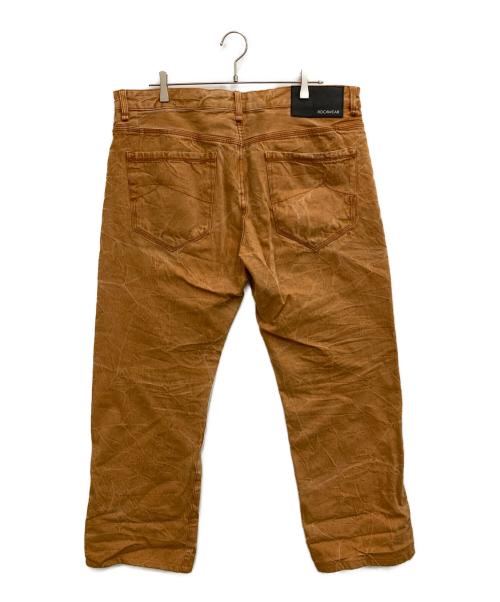 ROCA WEAR（ロカウェア）ROCA WEAR (ロカウェア) ストレートデニムパンツ ブラウン サイズ:96cm(W38)の古着・服飾アイテム
