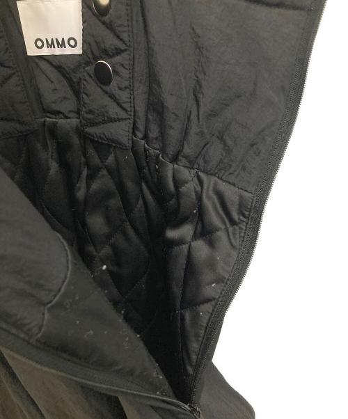OMMO（オーエムエムオー）OMMO (オーエムエムオー) キルティングバルーンワンピース ブラック サイズ:38の古着・服飾アイテム