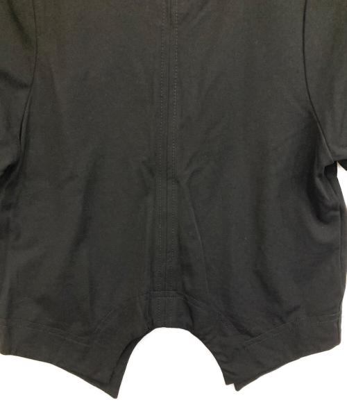 OMMO（オーエムエムオー）OMMO (オーエムエムオー) TUCK SLEEVE SHORT T ブラック サイズ:FREEの古着・服飾アイテム