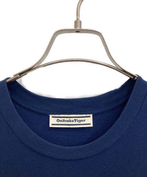 Onitsuka Tiger（オニツカタイガー）Onitsuka Tiger (オニツカタイガー) グラフィックTシャツ ネイビー サイズ:XLの古着・服飾アイテム