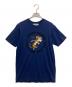 Onitsuka Tiger（オニツカタイガー）の古着「グラフィックTシャツ」｜ネイビー