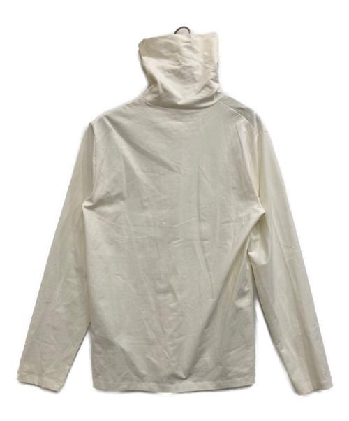JIL SANDER+（ジルサンダープラス）JIL SANDER+ (ジルサンダープラス) タートルネックＴシャツ ホワイト サイズ:Ｌの古着・服飾アイテム