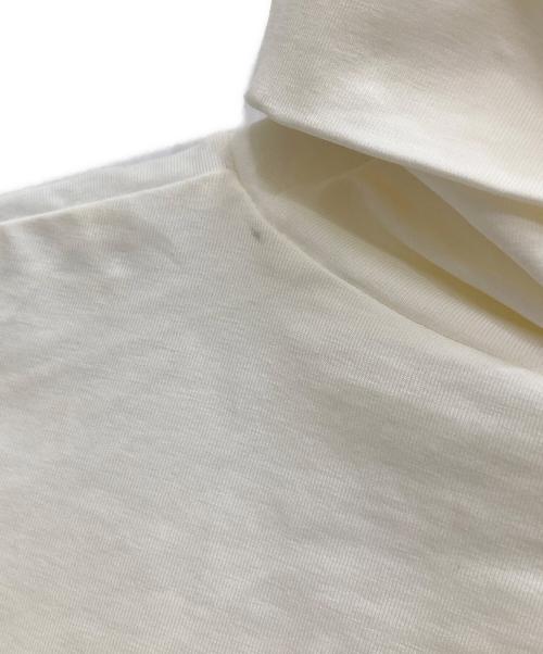 JIL SANDER+（ジルサンダープラス）JIL SANDER+ (ジルサンダープラス) タートルネックＴシャツ ホワイト サイズ:Ｌの古着・服飾アイテム