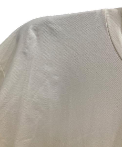 JIL SANDER+（ジルサンダープラス）JIL SANDER+ (ジルサンダープラス) タートルネックＴシャツ ホワイト サイズ:Ｌの古着・服飾アイテム