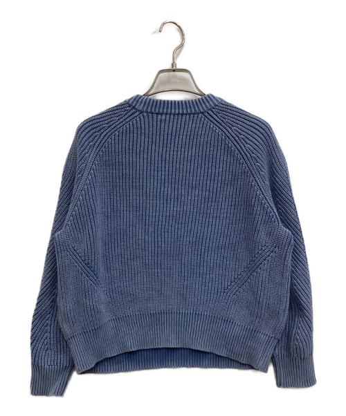 DEMYLEE（デミリー）DEMYLEE (デミリー) ラグランニット ブルー サイズ:XSの古着・服飾アイテム