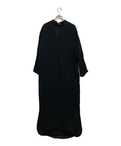 Mame Kurogouchi（マメクロゴウチ）mame kurogouchi (マメクロゴウチ) TOD'S (トッズ) 長袖ワンピース ブラック サイズ:Sの古着・服飾アイテム
