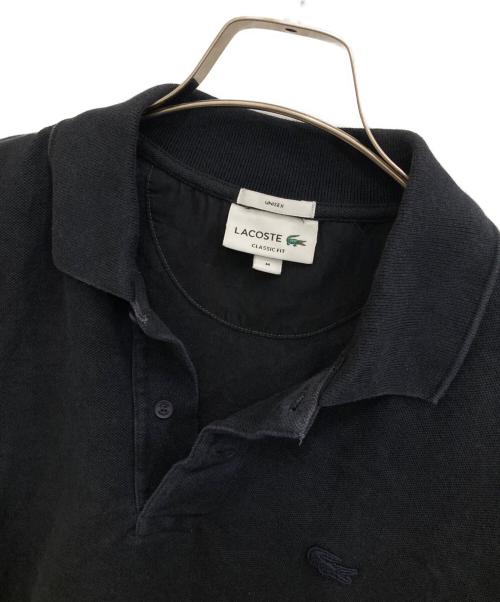 LACOSTE（ラコステ）LACOSTE (ラコステ) ウォッシュドポロシャツ ネイビー サイズ:Mの古着・服飾アイテム