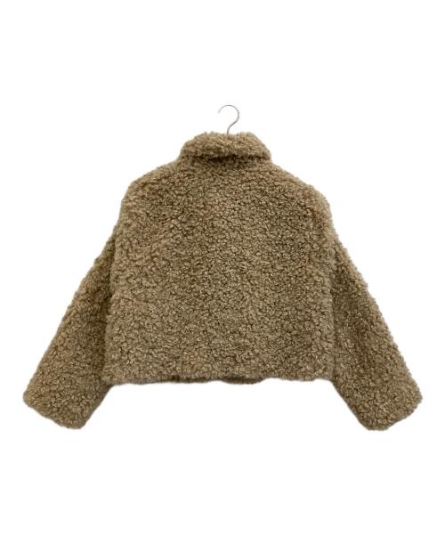 ZARA（ザラ）ZARA (ザラ) ボアジャケット ベージュ サイズ:Mの古着・服飾アイテム